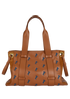 Medium Embroidered Tao Zipped Tote, back view